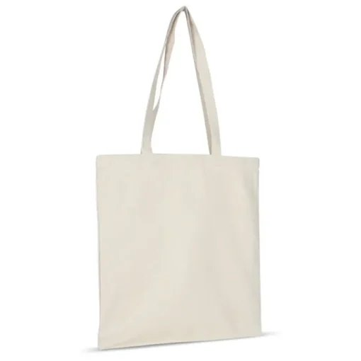 Gift Campaign Shopper pubblicitaria con manici lunghi in cotone OEKO-TEX da 220g/m2> Shopper In Cotone Personalizzate