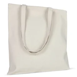 Gift Campaign Shopper pubblicitaria con manici lunghi in cotone OEKO-TEX da 220g/m2></noscript> Shopper In Cotone Personalizzate