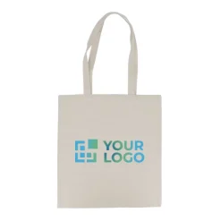 Gift Campaign Shopper pubblicitaria con manici lunghi in cotone OEKO-TEX da 220g/m2></noscript> Shopper In Cotone Personalizzate