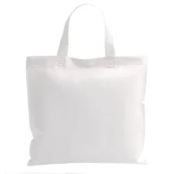 Gift Campaign Simpatiche borse in tnt con logo 80 g/m2 Bazaar Short></noscript> Shopper Tnt
