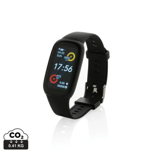 Gift Campaign Smartwatch impermeabile con cinturino in TPU riciclato Steps OLED> Gadget Ecologici|Altri Gadget Pubblicitari