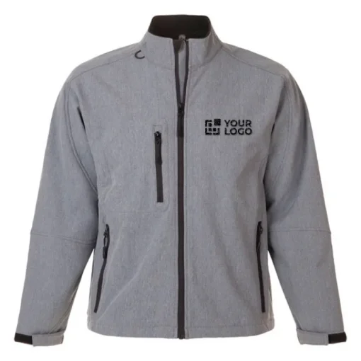 Gift Campaign Softshell uomo personalizzato aderente multitasche 340g/m2 SOL'S Relax> Gadget Per Medici E Infermieri|Giubbotti