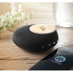 Gift Campaign Speaker 5.0 con caricatore wireless da 10W personalizzato MultiFunction><noscript><img width=