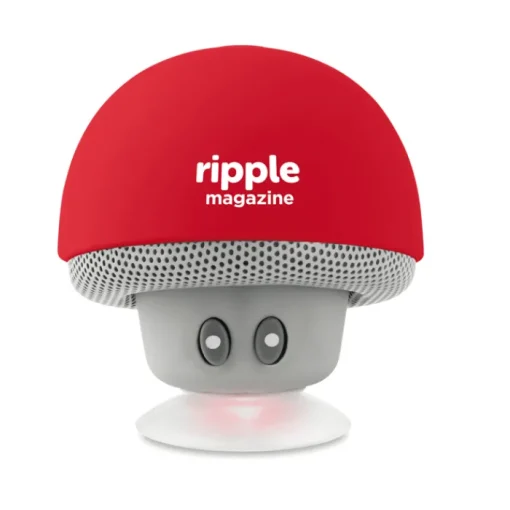 Gift Campaign Speaker bluetooth 5.0 a forma di fungo in ABS con ventosa Mushy> Casse Personalizzate