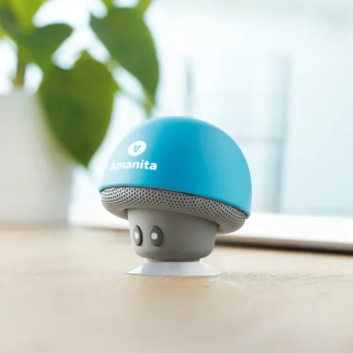 Gift Campaign Speaker bluetooth 5.0 a forma di fungo in ABS con ventosa Mushy> Casse Personalizzate