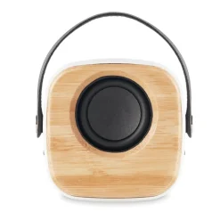 Gift Campaign Speaker bluetooth 5.0 con logo in ABS bambù e manico in PU Scandinavia><noscript><img width=