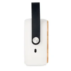 Gift Campaign Speaker bluetooth 5.0 con logo in ABS bambù e manico in PU Scandinavia><noscript><img width=