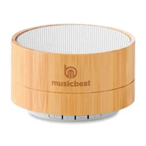 Gift Campaign Speaker bluetooth 4.2 personalizzati con logo aziendale in ABS e Bambù> Casse Personalizzate