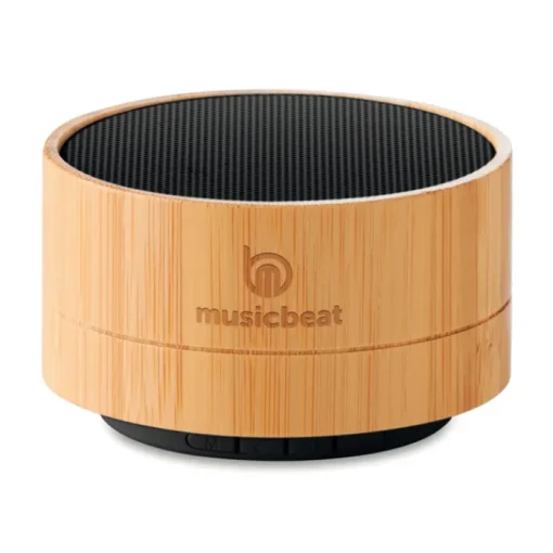 Gift Campaign Speaker bluetooth 4.2 personalizzati con logo aziendale in ABS e Bambù> Casse Personalizzate