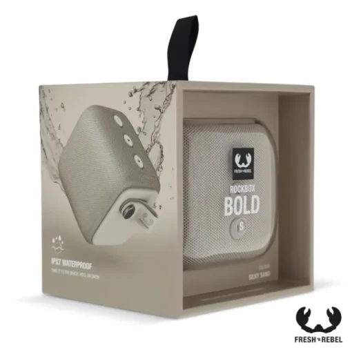 Gift Campaign Speaker impermeabile a forma di cubo Fresh 'n Rebel Rockbox Bold S> Casse Personalizzate