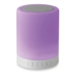 Gift Campaign Speaker promozionale da 3 W con luce touch a 6 colori (1,6W) Party></noscript> Casse Personalizzate