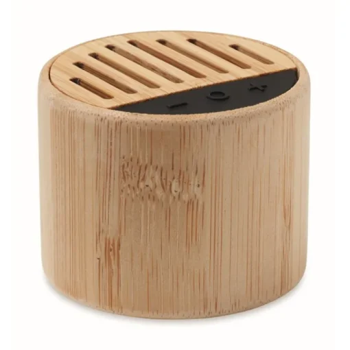 Gift Campaign Speaker wireless 5.3 in ABS e bambù con indicatore luminoso a LED OM> Casse Personalizzate