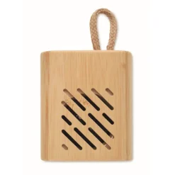 Gift Campaign Speaker wireless 5.0 in bambù ed indicazione luminosa a LED EcoMusic> Casse Personalizzate