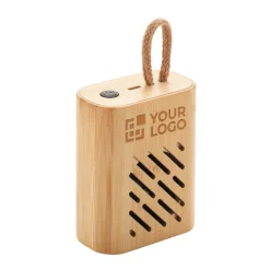 Gift Campaign Speaker wireless 5.0 in bambù ed indicazione luminosa a LED EcoMusic></noscript> Casse Personalizzate