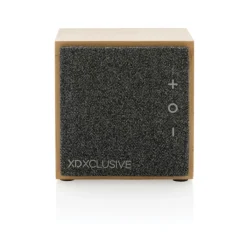 Gift Campaign Speaker wireless BT 5.1 in bambù e ABS riciclato di qualità Luxury 5W> Casse Personalizzate