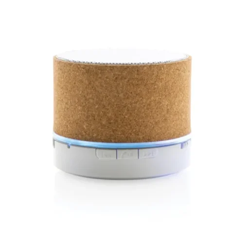 Gift Campaign Speaker wireless 3W cilindrico con BT5.1 in sughero FSC CorkTunes> Casse Personalizzate