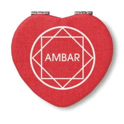 Gift Campaign Specchietto doppio tascabile a forma di cuore personalizzato Valentine></noscript> Gadget Per Parrucchieri|Specchietti Da Borsa