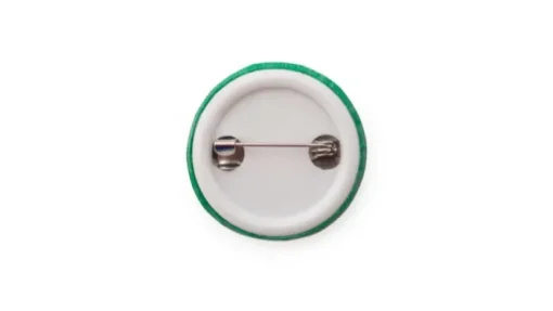 Gift Campaign Spilla rotonda con finitura brillante e chiusura a spilla di sicurezza> Spille