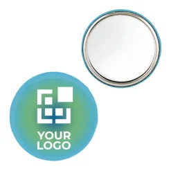 Gift Campaign Spilletta personalizzata con specchietto tascabile interno PinView></noscript> Gadget Per Parrucchieri|Specchietti Da Borsa