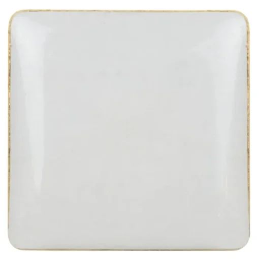 Gift Campaign Spillette personalizzate quadrate in metallo dorato 15x15mm> Spille