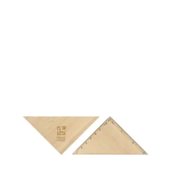 Gift Campaign Squadra in bambù personalizzabile per disegno o geometria></noscript> Gadget Per L'Ufficio