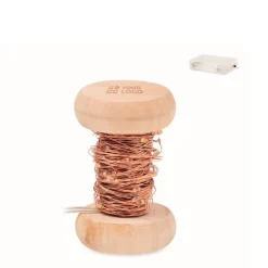 Gift Campaign Stringa di 5m con 50 luci LED gialle calde su una bobina di></noscript> Gadget Natalizi