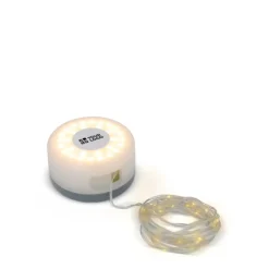 Gift Campaign Stringa di 8m con luci LED avvolgibile con batteria ricaricabile></noscript> Torce