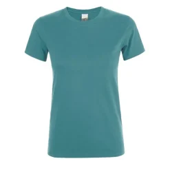 Gift Campaign T shirt donna con logo in cotone semipettinato da 150g/m2 SOL'S Regent><noscript><img width=