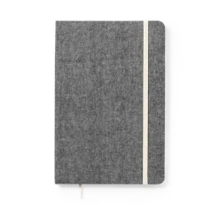 Gift Campaign Taccuini A5 copetina rigida in cotone GRS fogli neutri Recycled Cotton> Taccuini Ecologici|Quaderni A5