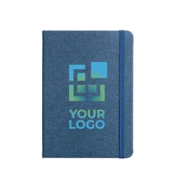 Gift Campaign Taccuini aziendali A5 copertina RPET con tasca pagine a righe Texture><noscript><img width=