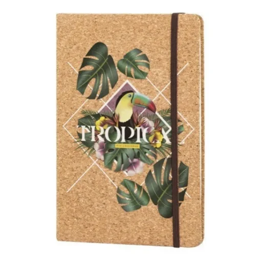Gift Campaign Taccuini con elastico A5 pagine a righe copertina sughero Basic Cork> Quaderni A5