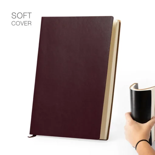 Gift Campaign Taccuini con logo A5 copertina flessibile pagine a righe Soft Classic> Quaderni A5