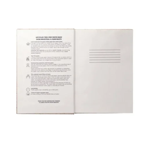 Gift Campaign Taccuini ecologici A5 con copertina rigida e pagine a righe Rigid Tea> Taccuini Ecologici|Quaderni A5