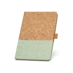 Gift Campaign Taccuini ecologici personalizzati a righe copertina sughero e lino Greener Colors></noscript> Taccuini Ecologici|Quaderni A5