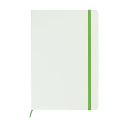 Gift Campaign Taccuini personalizzati A5 con elastico pagine bianche White Colors></noscript> Quaderni A5