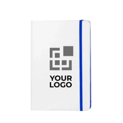 Gift Campaign Taccuini personalizzati A5 con elastico pagine bianche White Colors></noscript> Quaderni A5