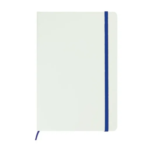 Gift Campaign Taccuini personalizzati A5 con elastico pagine bianche White Colors> Quaderni A5