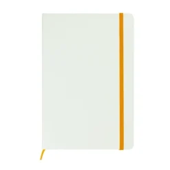 Gift Campaign Taccuini personalizzati A5 con elastico pagine bianche White Colors></noscript> Quaderni A5
