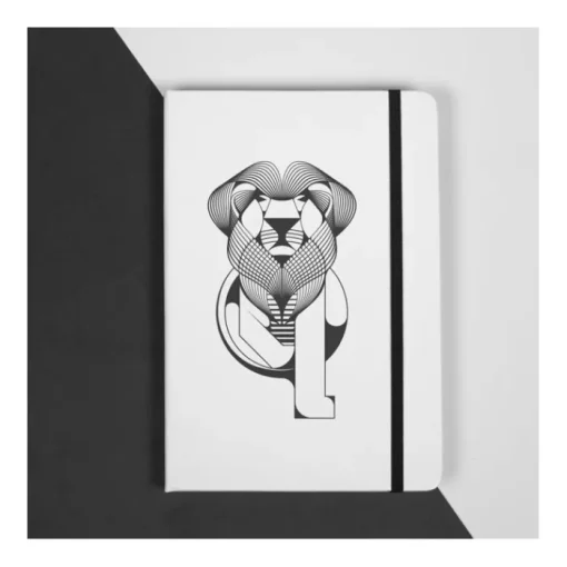 Gift Campaign Taccuini personalizzati A5 con elastico pagine bianche White Colors> Quaderni A5