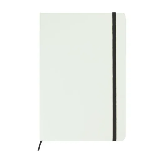 Gift Campaign Taccuini personalizzati A5 con elastico pagine bianche White Colors> Quaderni A5