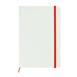 Gift Campaign Taccuini personalizzati A5 con elastico pagine bianche White Colors></noscript> Quaderni A5