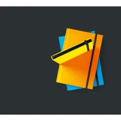 Gift Campaign Taccuini promozionali A5 color fluo pagine neutre con bordo Fluor><noscript><img width=