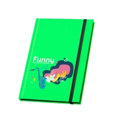 Gift Campaign Taccuini promozionali A5 color fluo pagine neutre con bordo Fluor><noscript><img width=