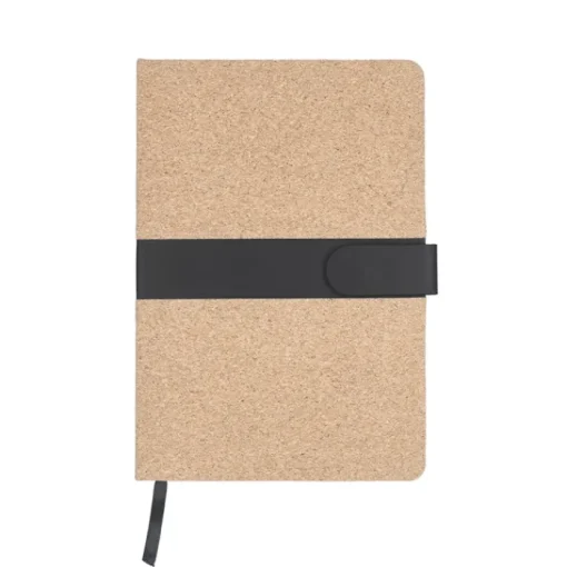 Gift Campaign Taccuino A5 a righe con copertina in sughero e fascia magnetica in PU> Quaderni A5