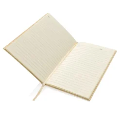 Gift Campaign Taccuino A5 a righe con copertina rigida in carta che sembra legno></noscript> Taccuini Ecologici|Quaderni A5