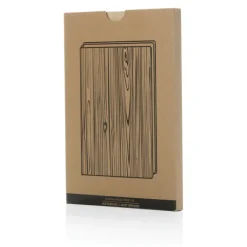 Gift Campaign Taccuino A5 a righe con copertina rigida in carta che sembra legno></noscript> Taccuini Ecologici|Quaderni A5