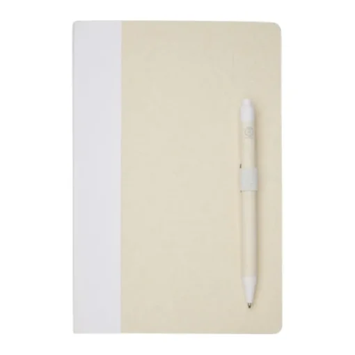 Gift Campaign Taccuino A5 a righe con penna a inchiostro nero in cartone riciclato> Taccuini Con Penna|Taccuini Ecologici