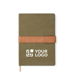 Gift Campaign Taccuino A5 a righe copertina in tela riciclata e chiusura magnetica></noscript> Taccuini Ecologici|Quaderni A5