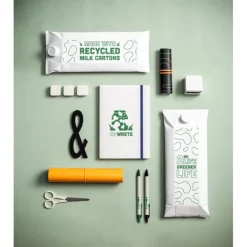 Gift Campaign Taccuino A5 a righe realizzato con i cartoni del latte riciclati><noscript><img width=