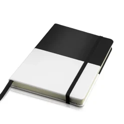 Gift Campaign Taccuino A5 bicolore con copertina in similpelle e pagine neutre> Quaderni A5